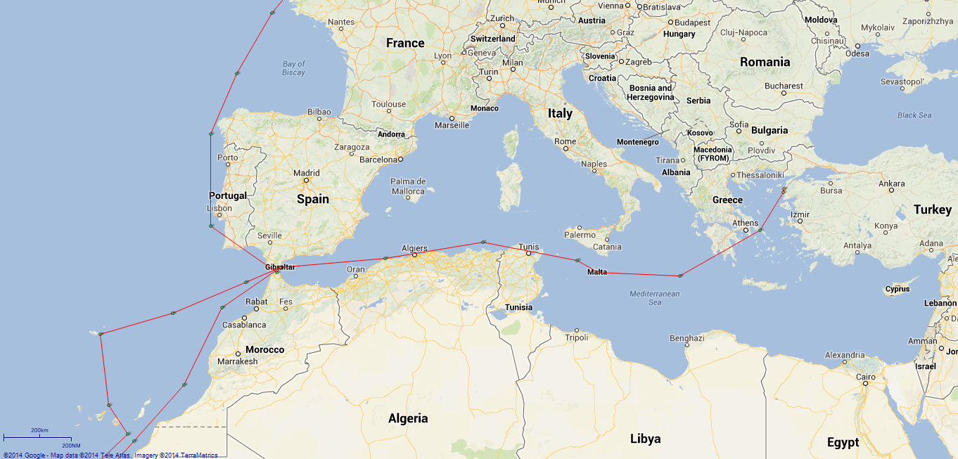 JP map Canopus Mediterranean