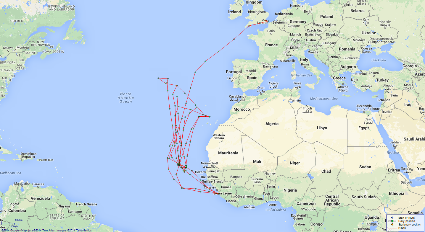 JP map Swiftsure North Atlantic