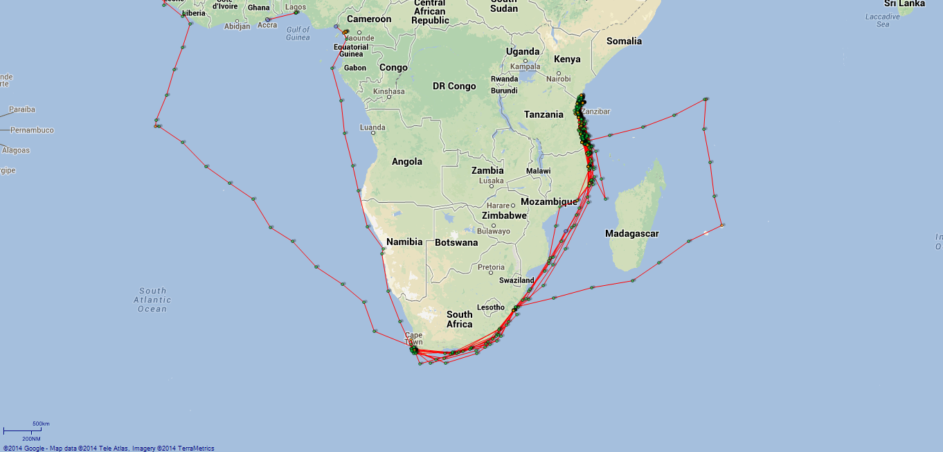 JP map Challenger Southern Africa