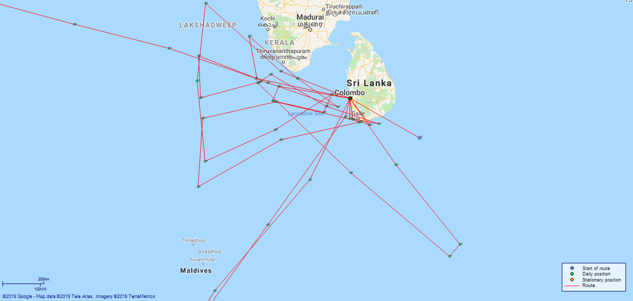 JP map Hampshire Sri Lanka