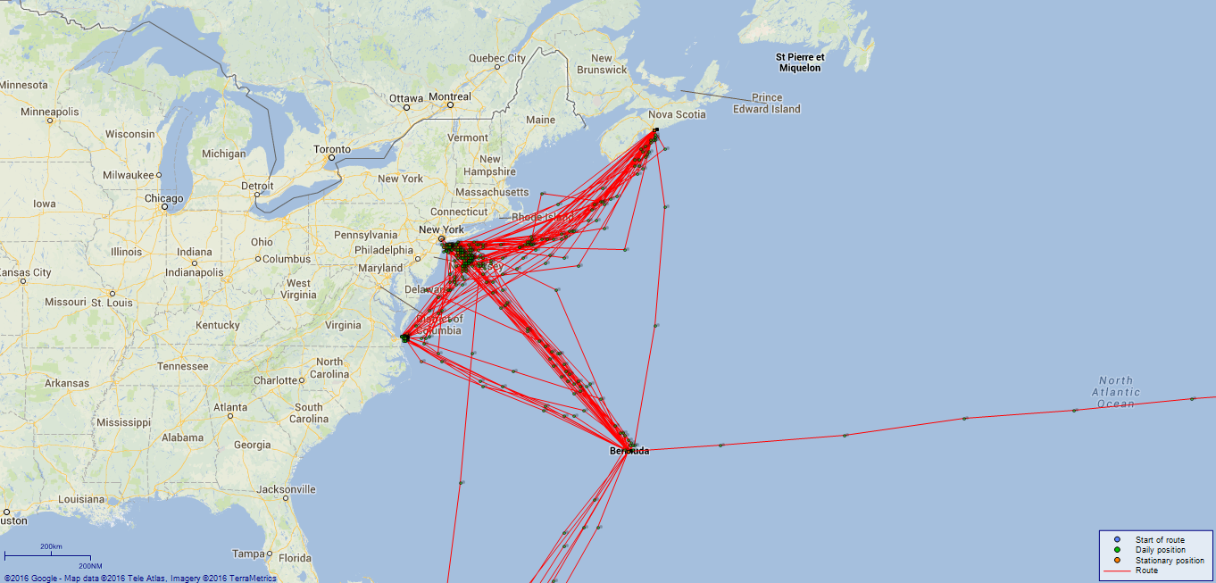 JP map Suffolk NE Atlantic