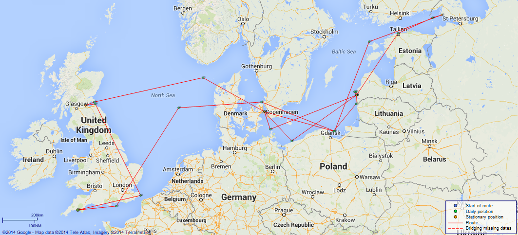 JP map Dauntless UK - Baltic