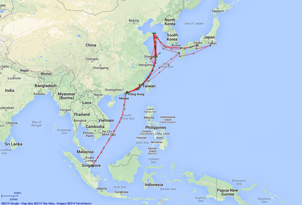 JP map Ambrose China