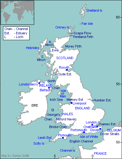 British Isles Location