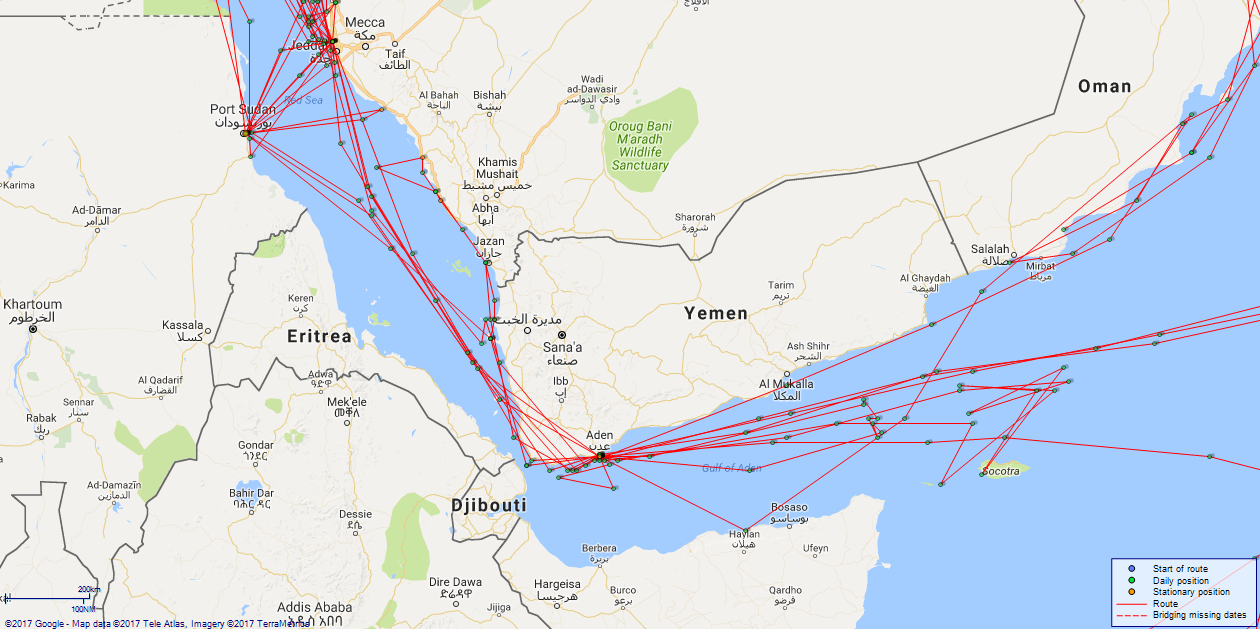 JP map Fox Gulf of Aden